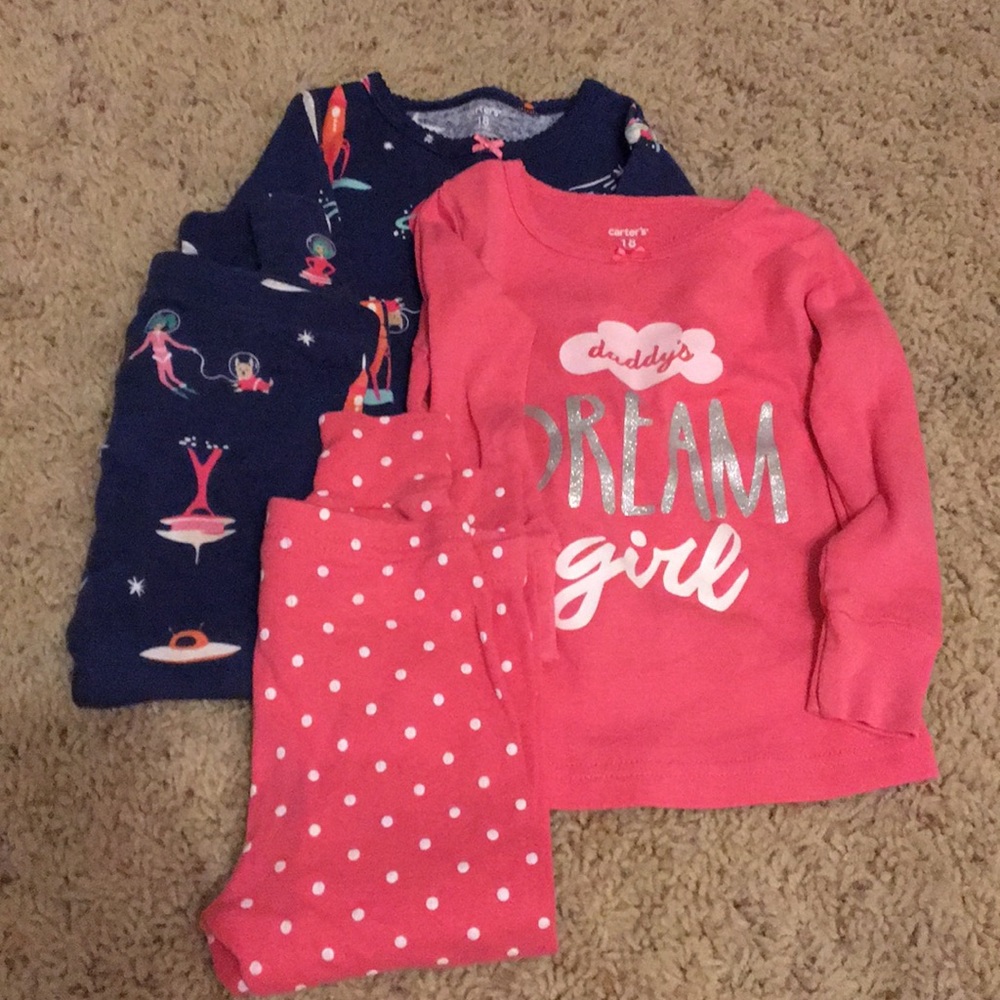 Girls long pajamas